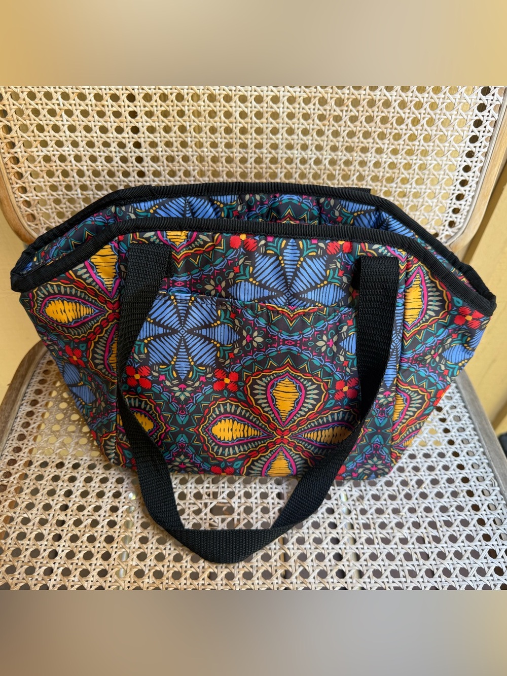 Thirty-One Insulated Floral Geometric Thermal Tote Lunch Bag